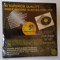 Kirmuss Audio KA-S1-40 Superior Quality Inner Record Sleeves for LPs